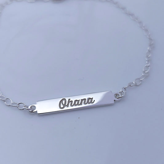 Esclava Grabada Mini Personalizada