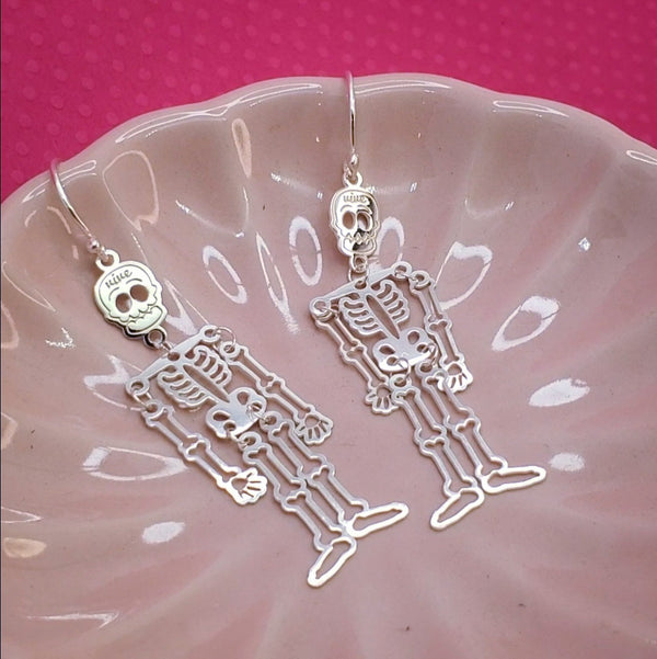 Aretes Calaca bailadora