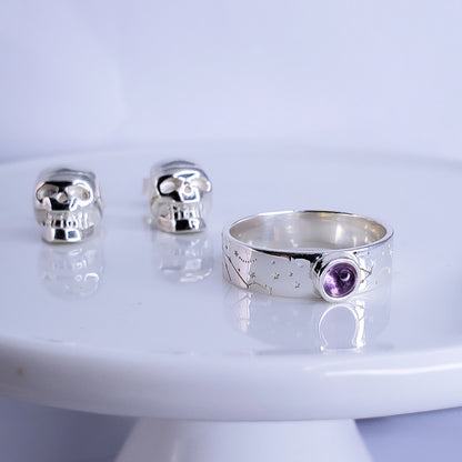 Anillo Constelaciones y piedra