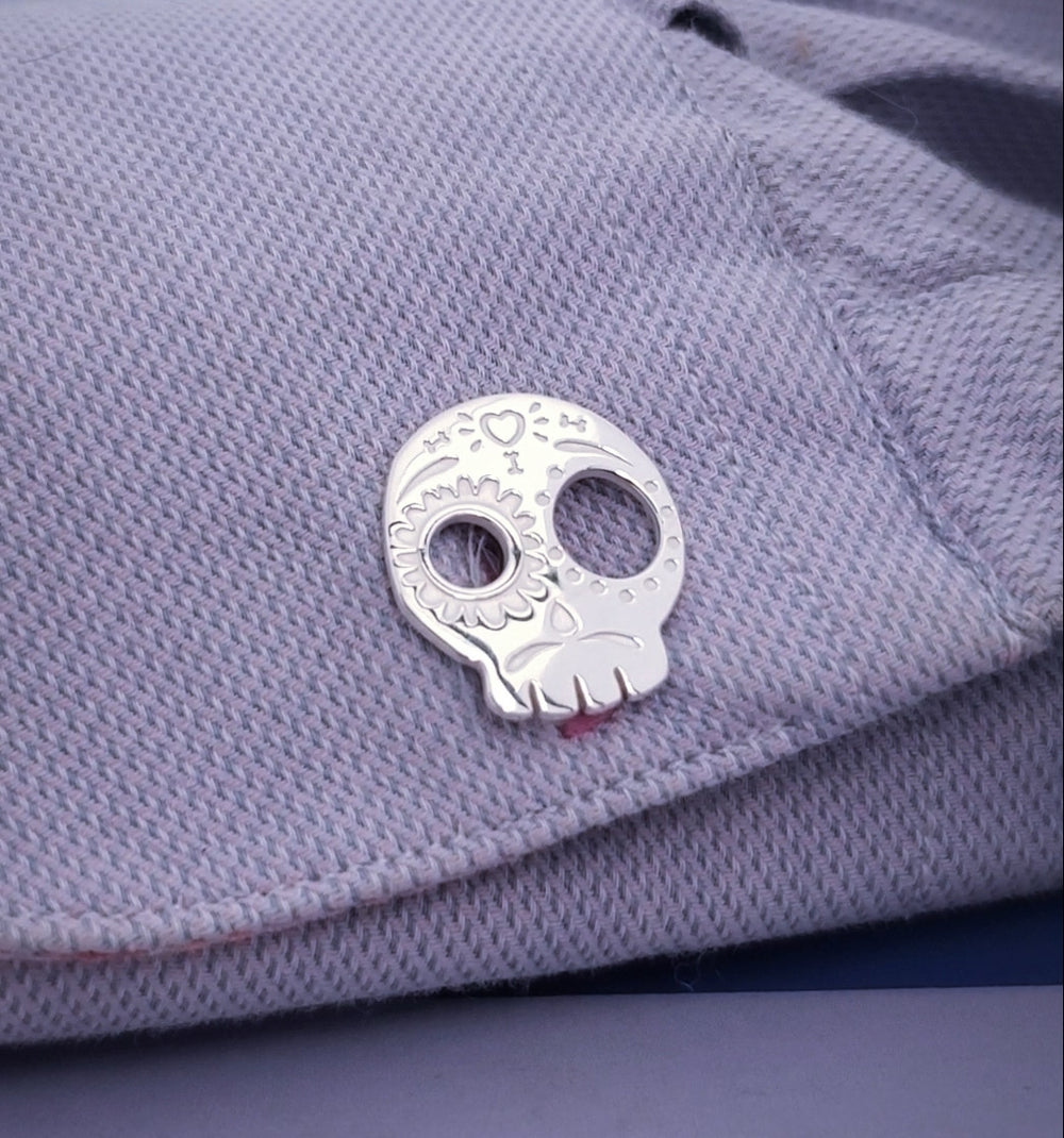 Mancuernillas Calavera