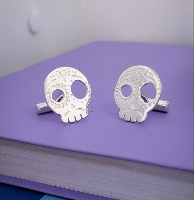 Mancuernillas Calavera