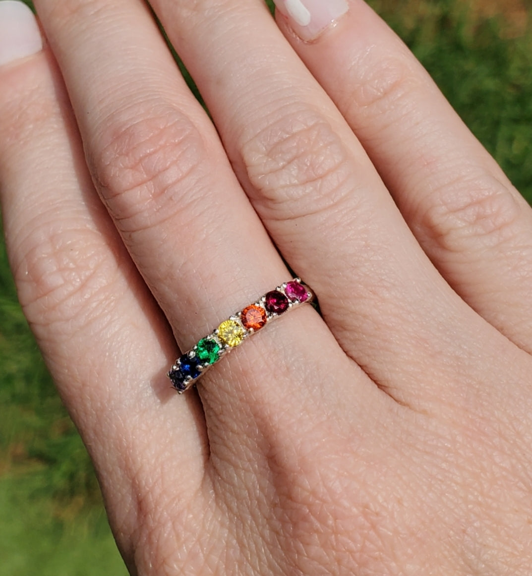 Anillo Churumbela de colores Star