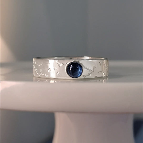 Anillo Constelaciones y piedra