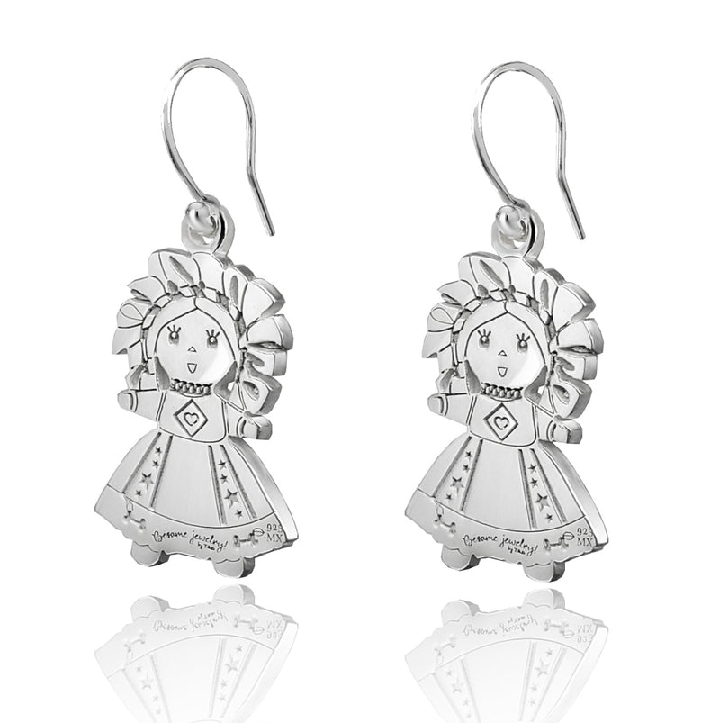 Aretes Muñeca Grande