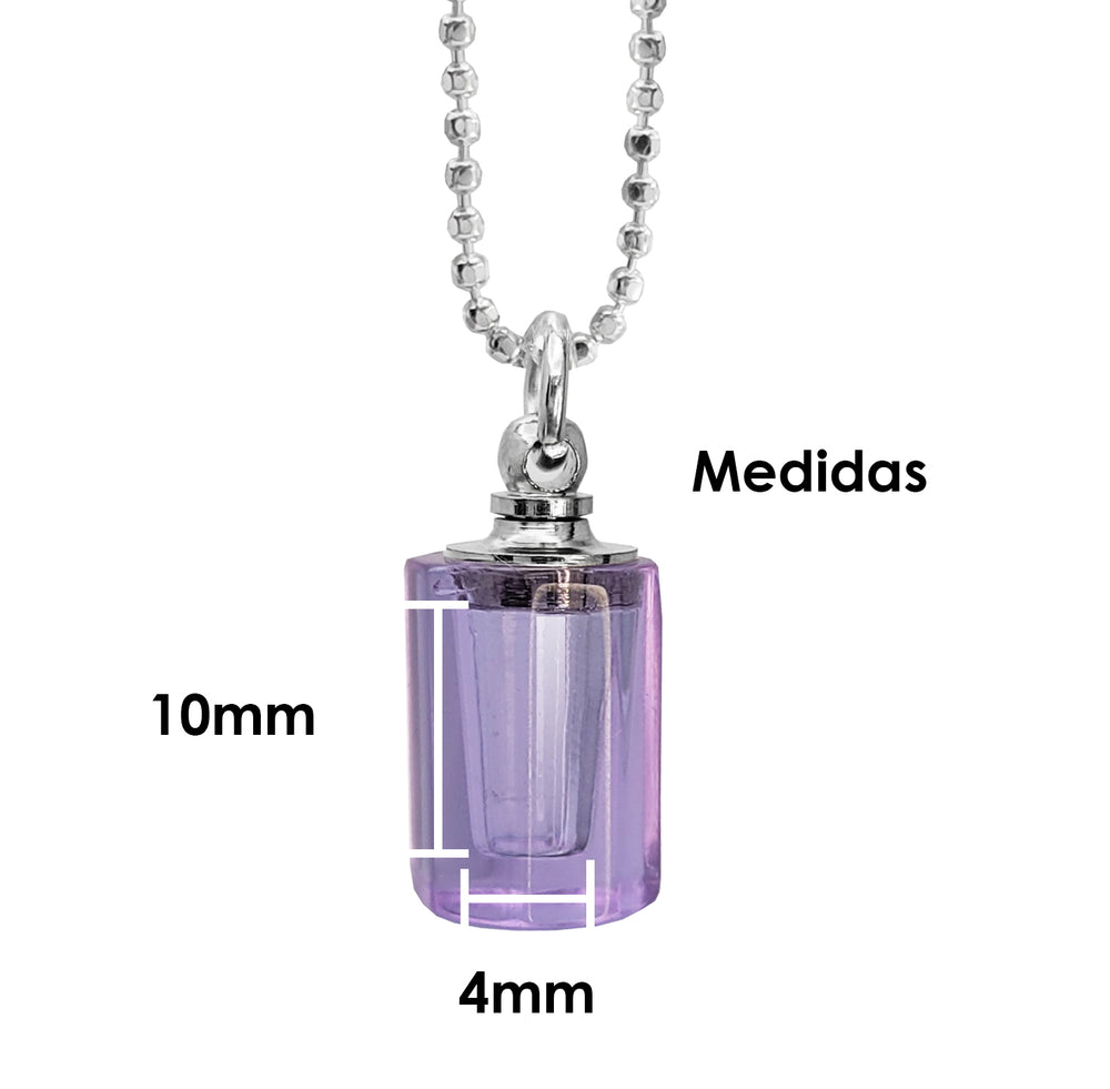 Collar Perfumero o Cenizas Morado