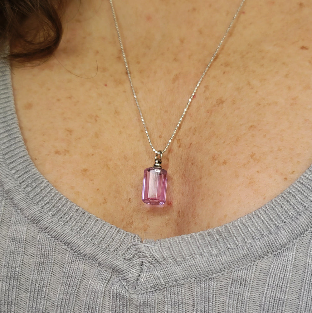 Collar Perfumero o Cenizas Morado
