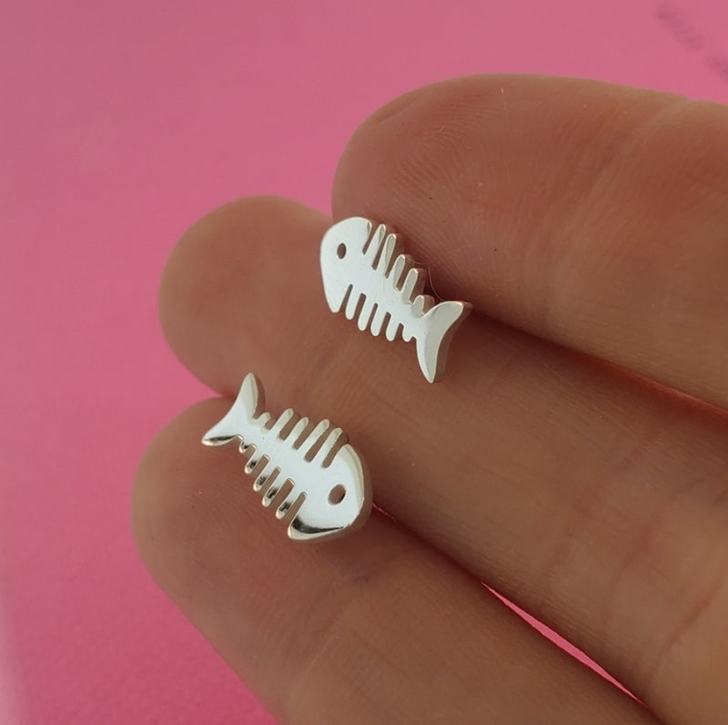 Aretes Broquel pescado