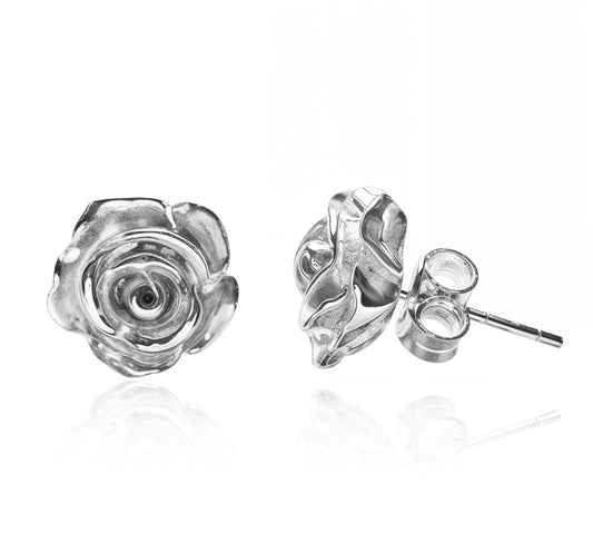 Aretes broquel Rosas