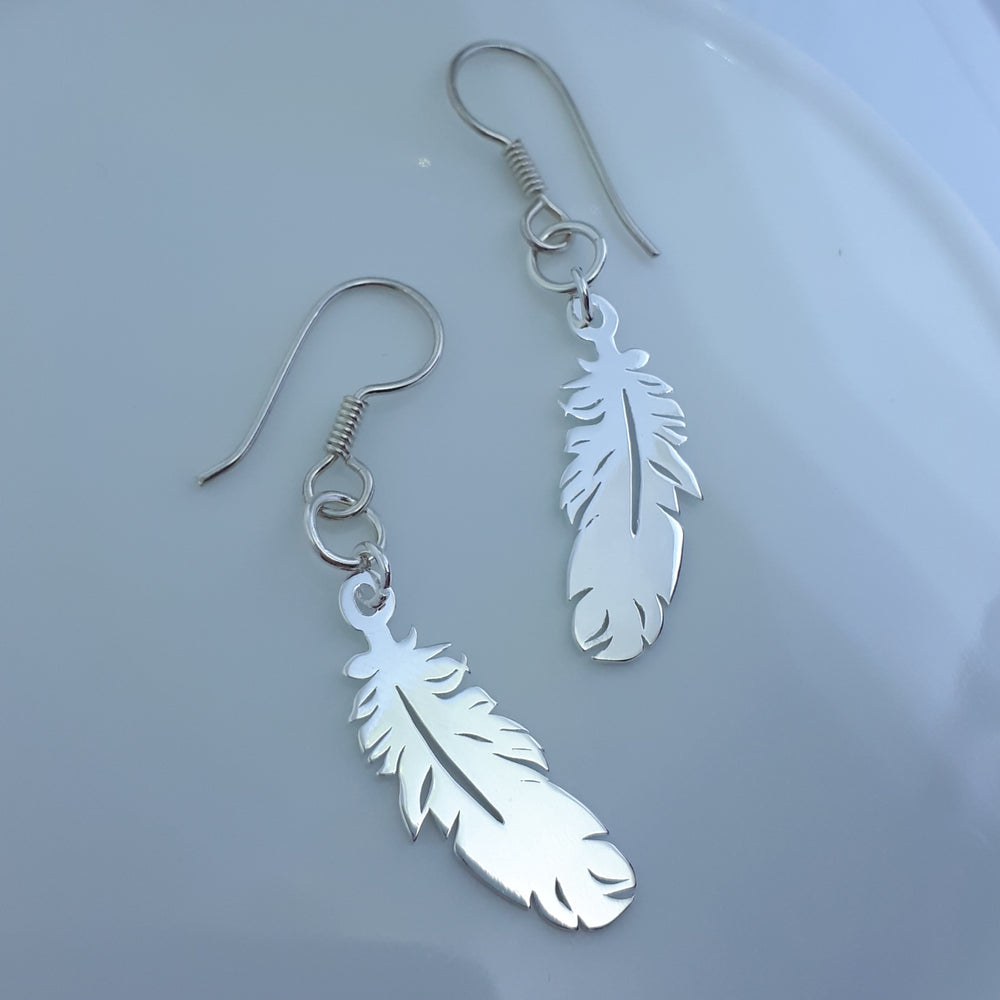 Aretes Plumas Largos