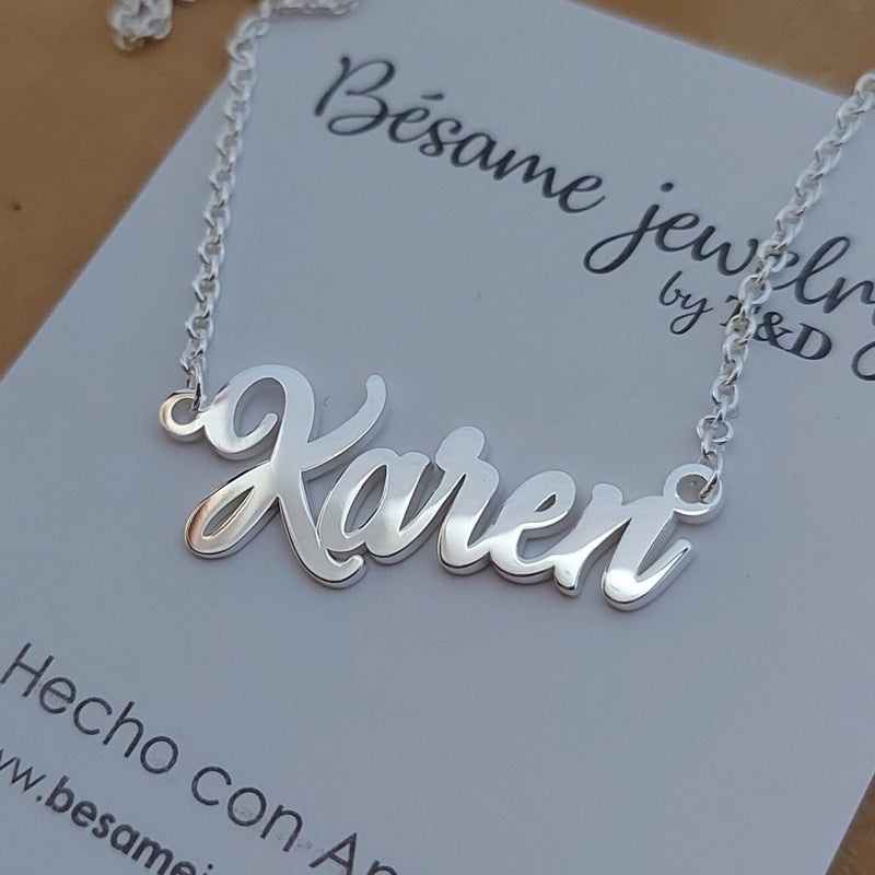 Collar Nombre Personalizado tipo 4