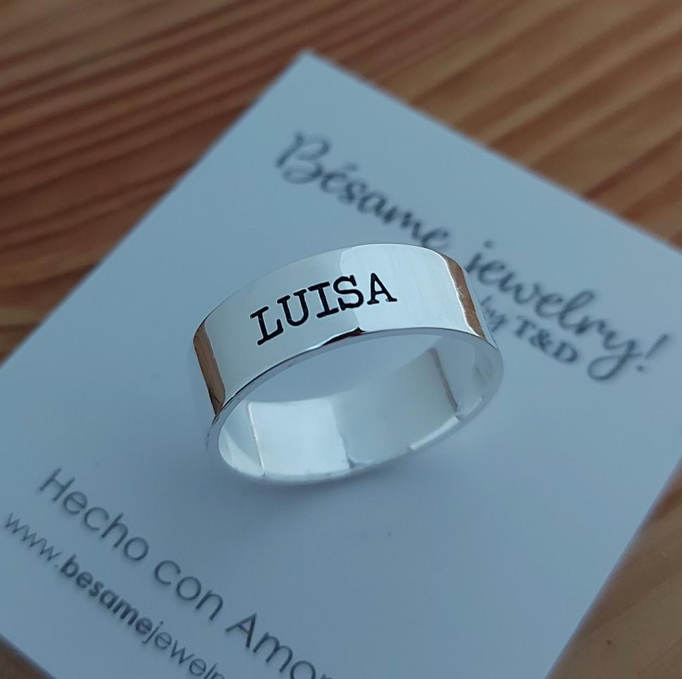anillo nombre