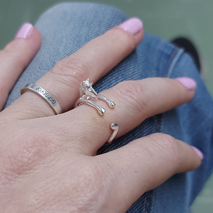 Anillo Unicornio Ajustable