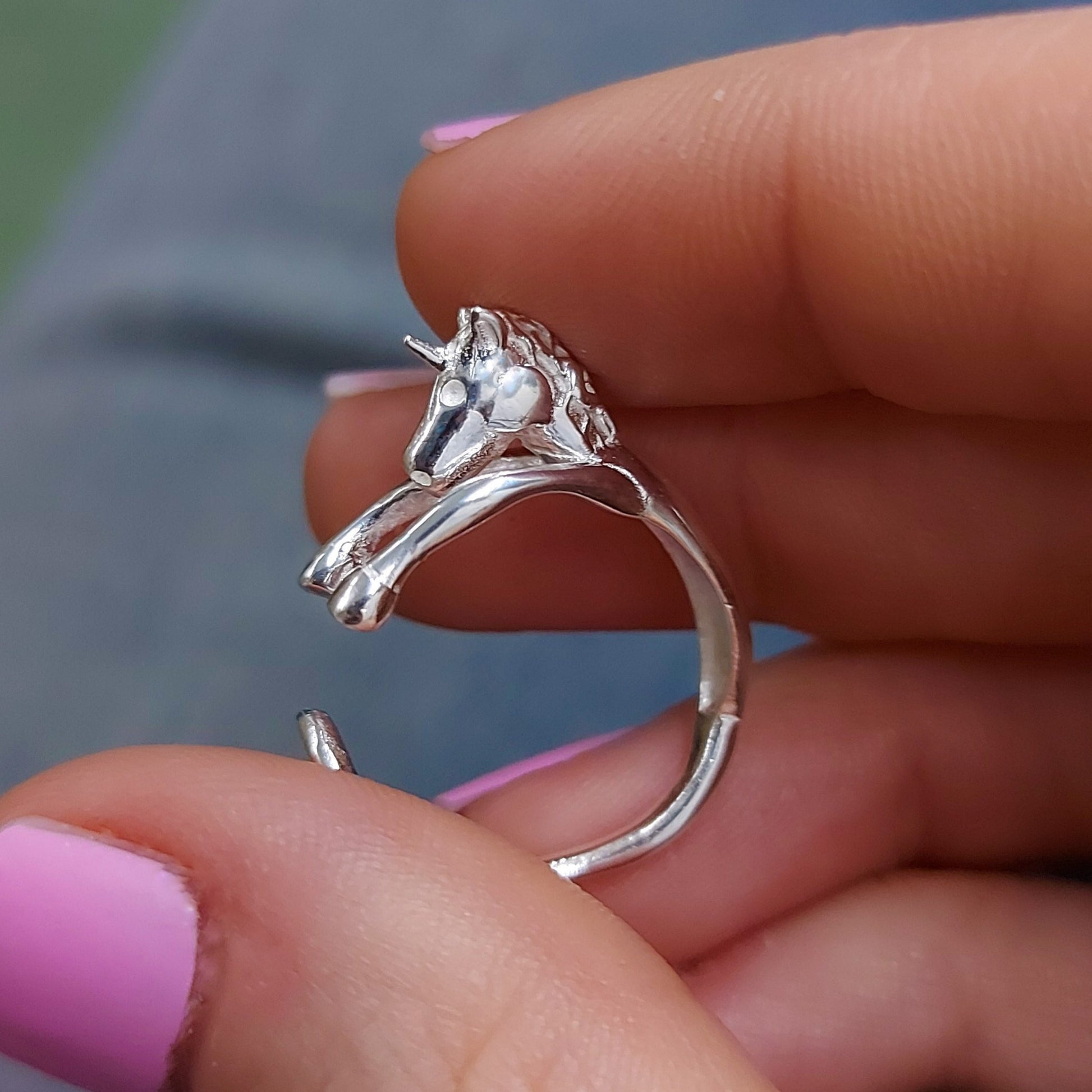anillo unicornio