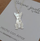 joyeria de plata mexicana perro perrito love animal