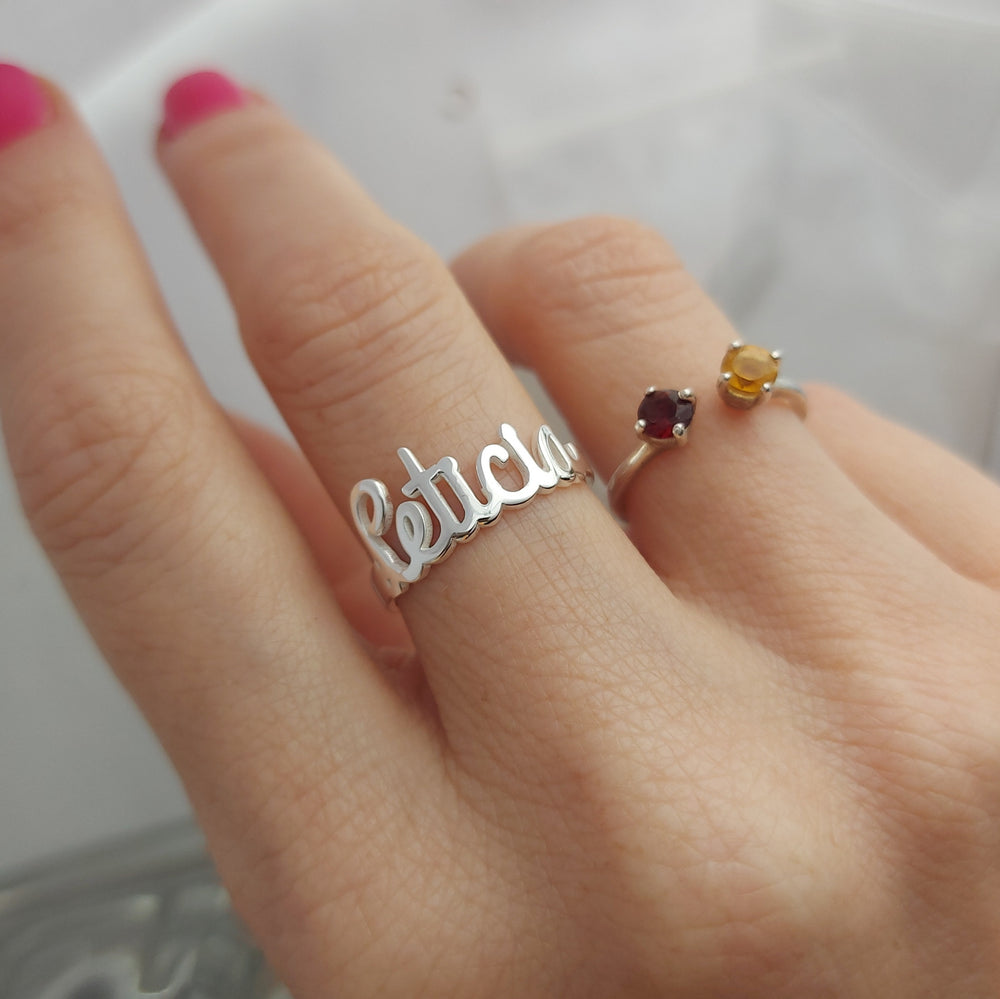 anillo nombre joyeria mexicana