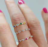 Anillo Churumbela Colores Star