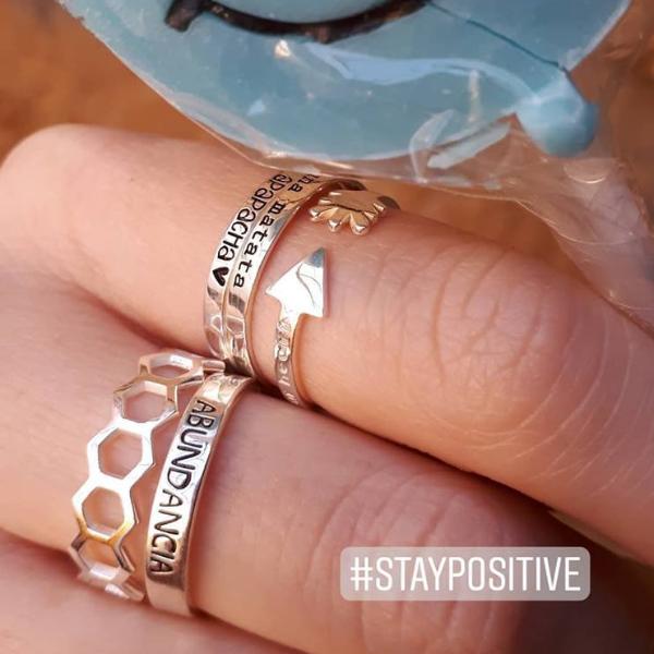 Anillo flecha Ajustable