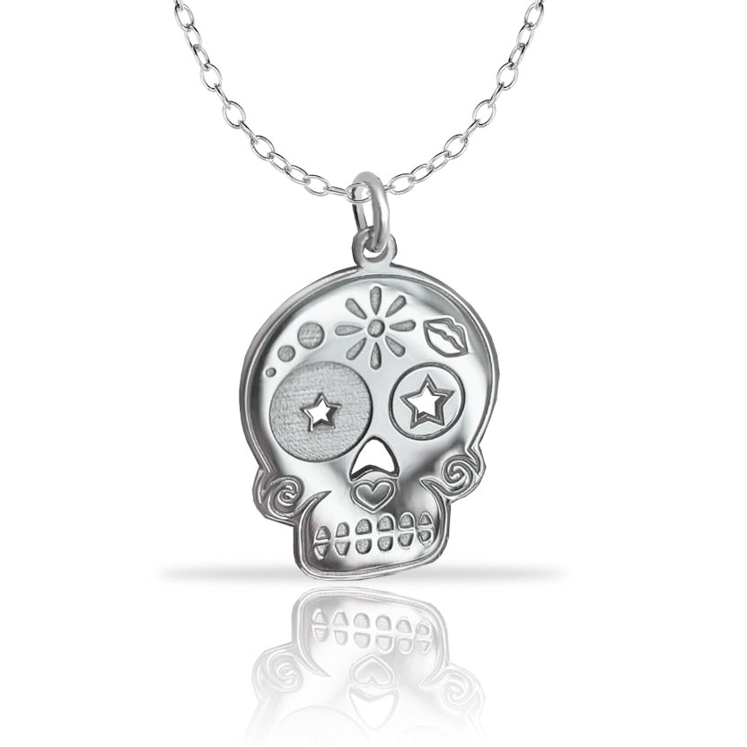 Collar Calavera Mexicana