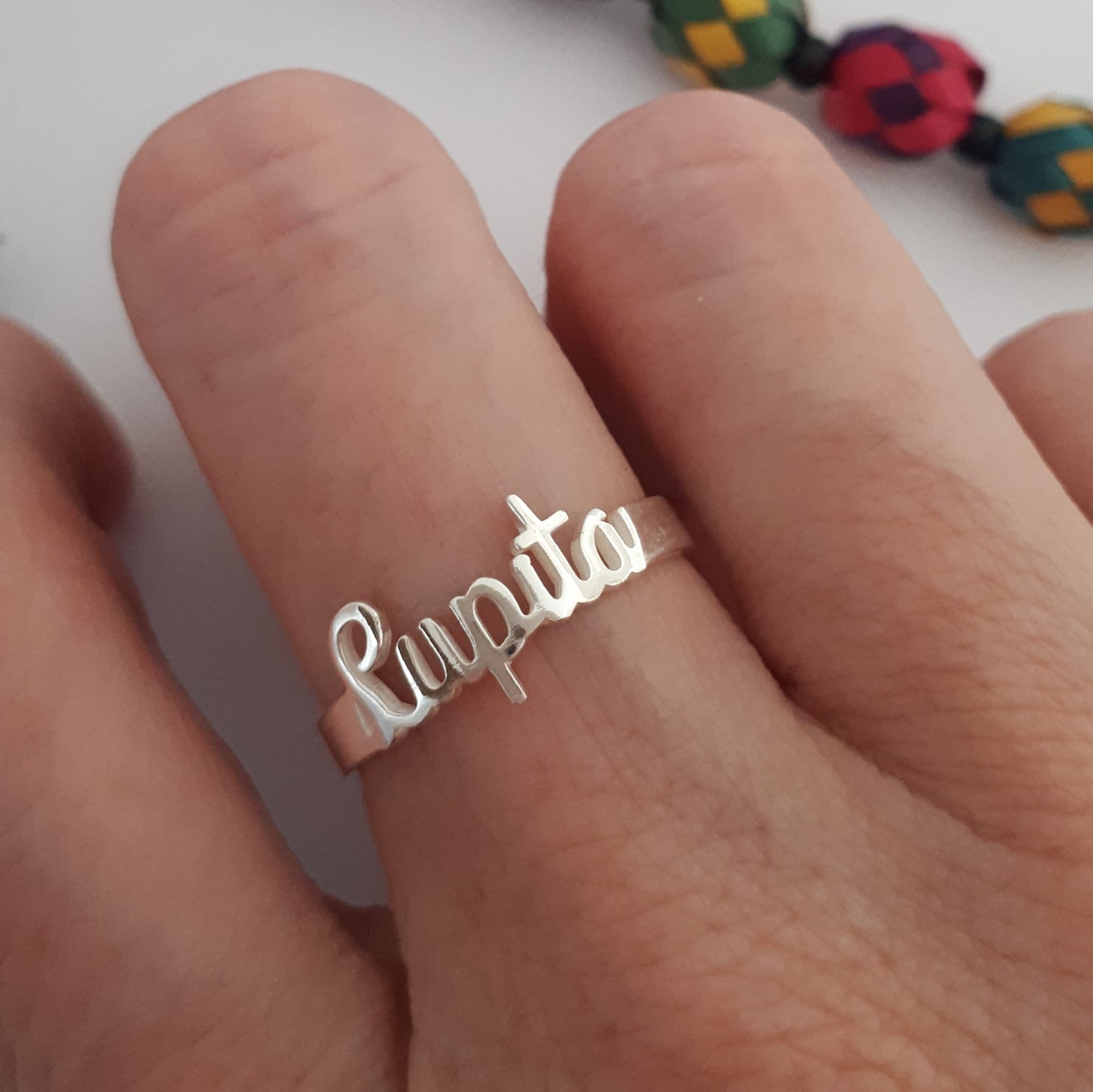 Anillo Nombre Personalizado