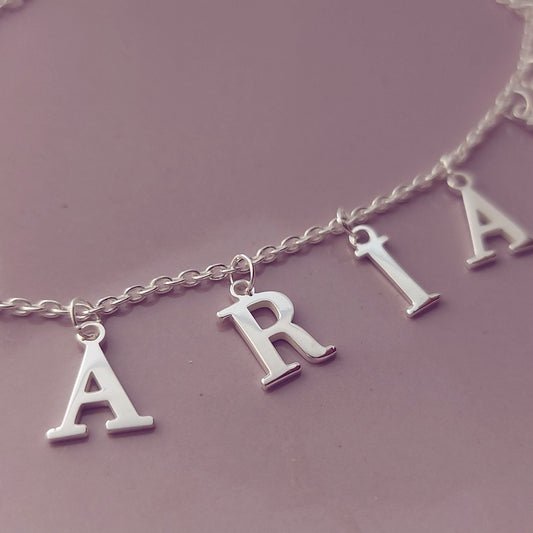 Collar Nombre Letras Personalizado
