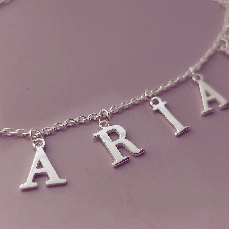 Collar Nombre Letras Personalizado