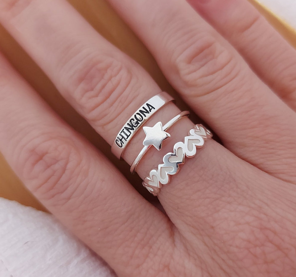 anillo estrella