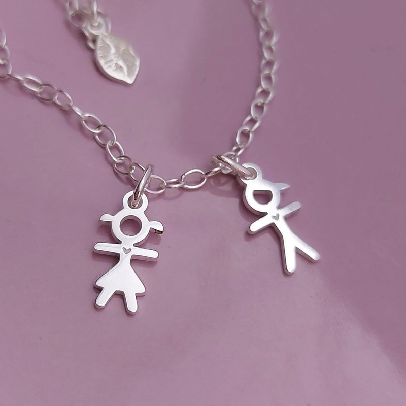 Pulsera Mamá con niños
