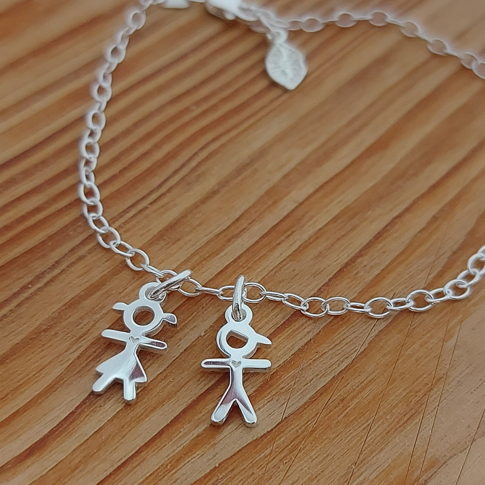 Pulsera Mamá con niños