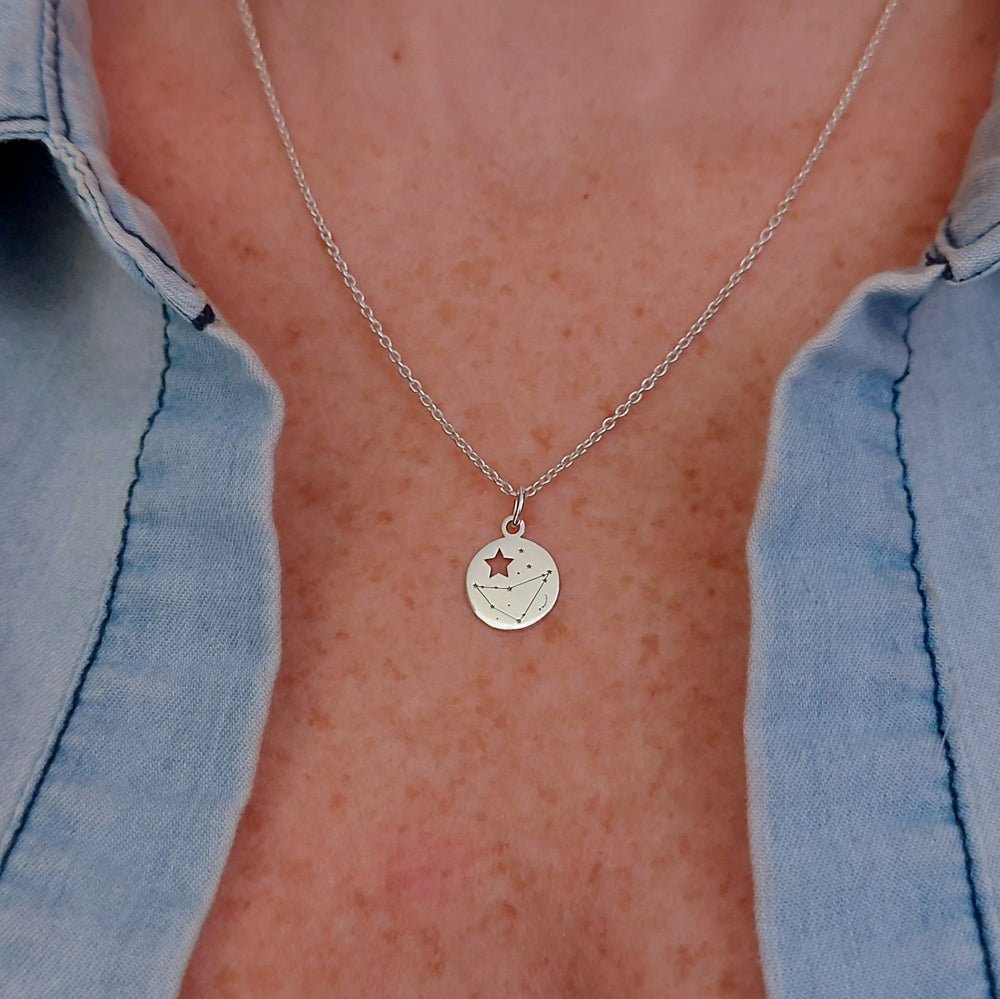 joyeria mexicana plata constelacion collar plata