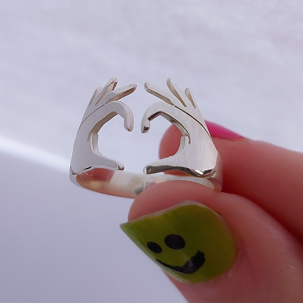 Anillo Manos Corazón