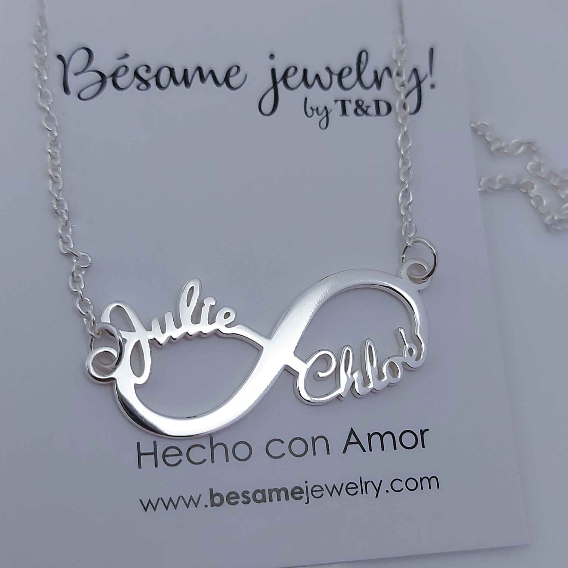 Collar Nombre Letras Personalizado – Bésame Jewelry