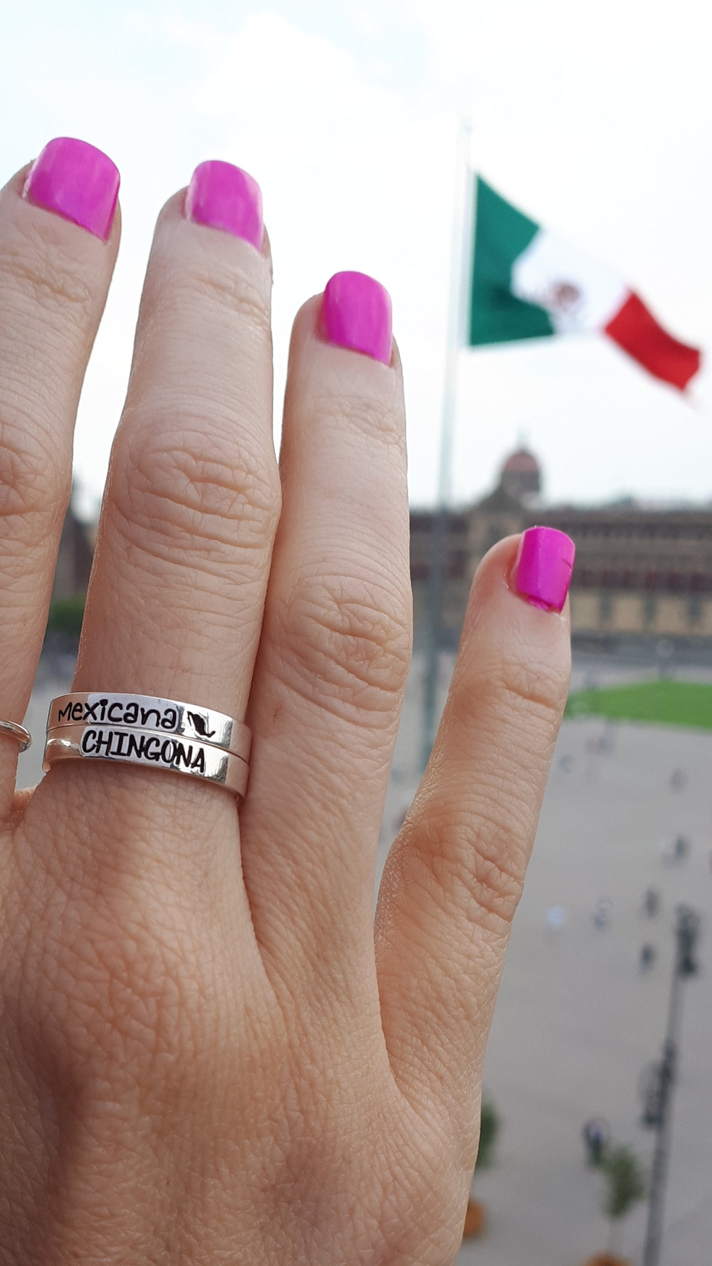 Anillo Chingona Grabado