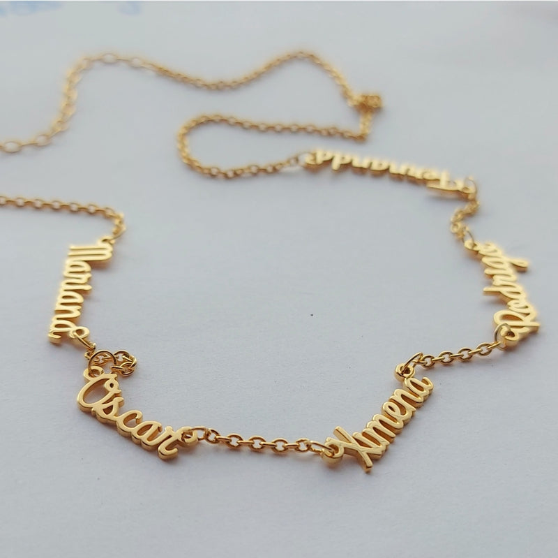 Collar Nombres Personalizado