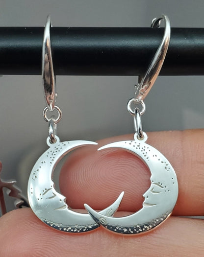 Aretes luna