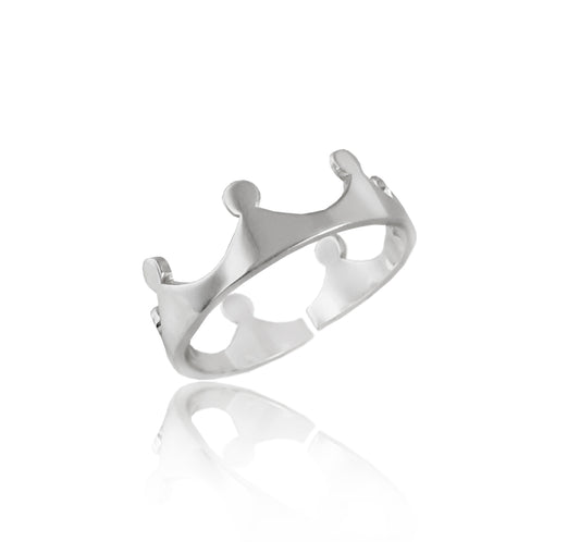 Anillo Corona liso