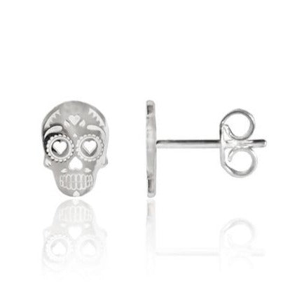Aretes Broquel Calaveras