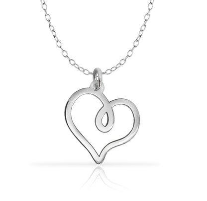 Collar Corazón Silueta
