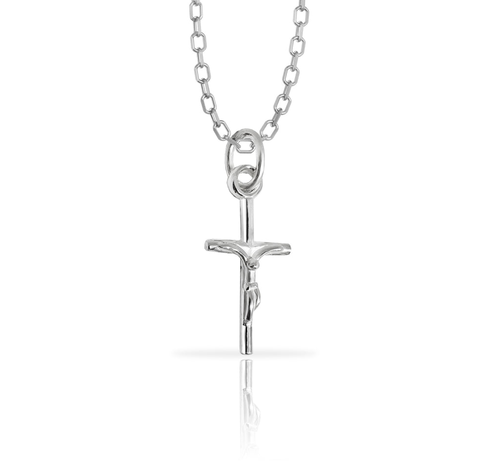 Collar Cruz Cristo Mini