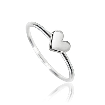 anillo corazon