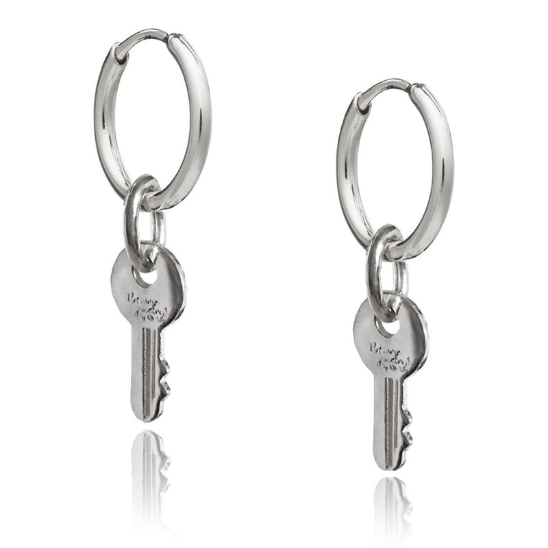 Aretes Mini arracada Piercing Llave
