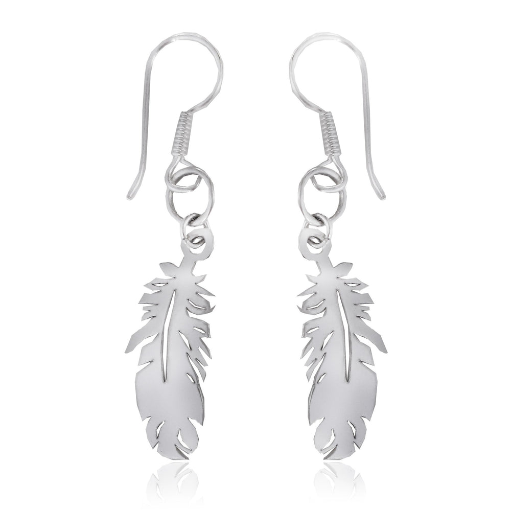 Aretes Plumas Largos